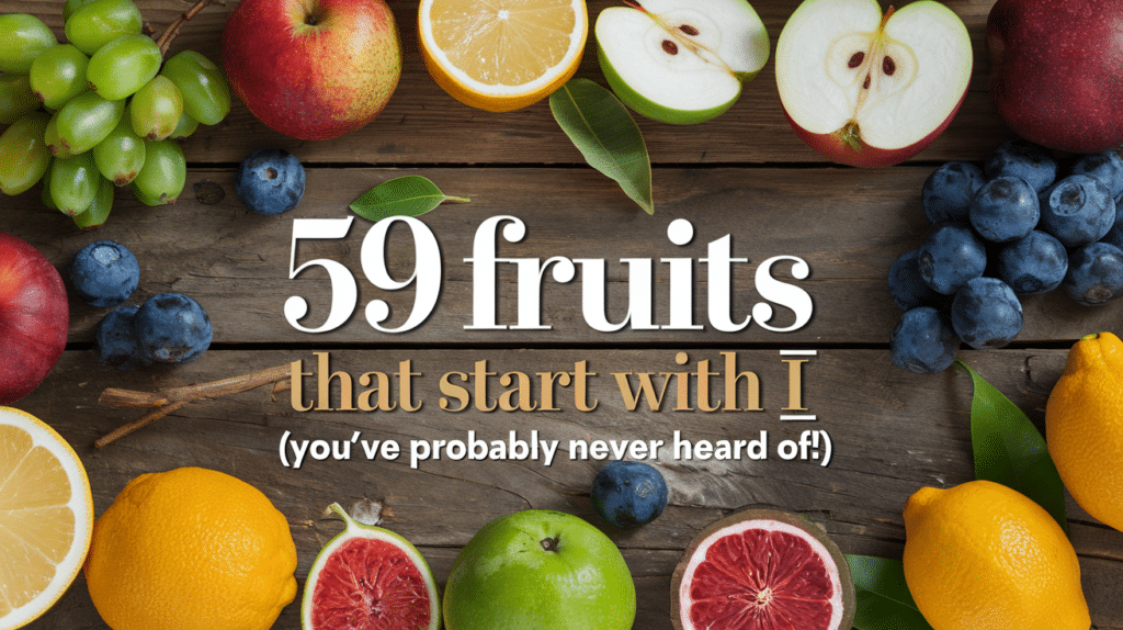 fruit that starts with i