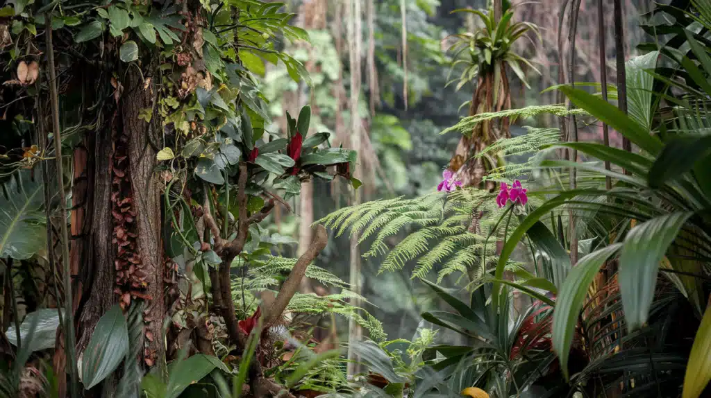 plants in the tropical rainforest