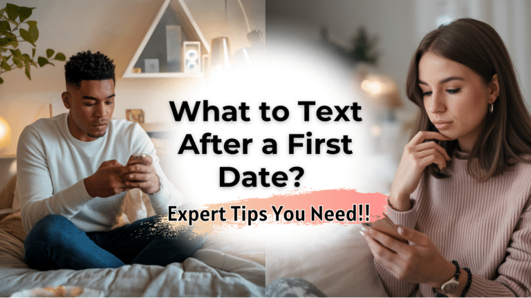 what to text after first date