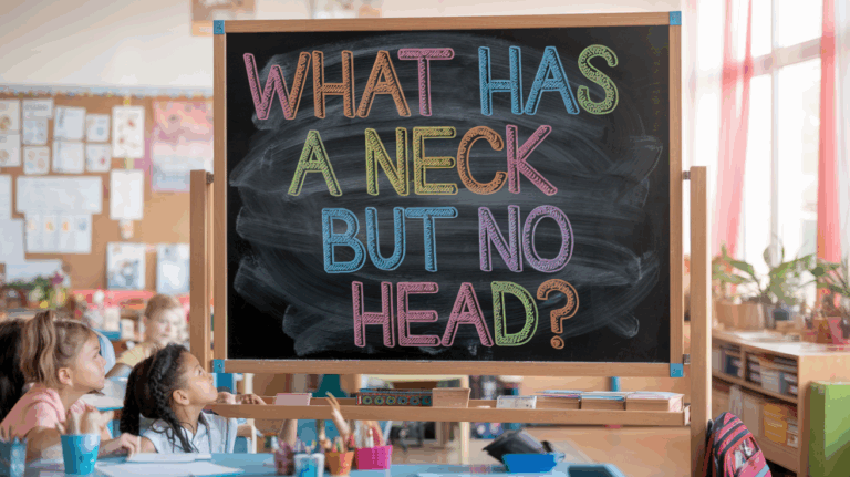 what has a neck but no head