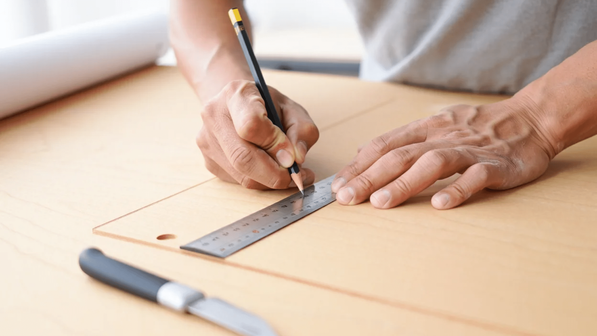 Measure and Cut the Backer Board