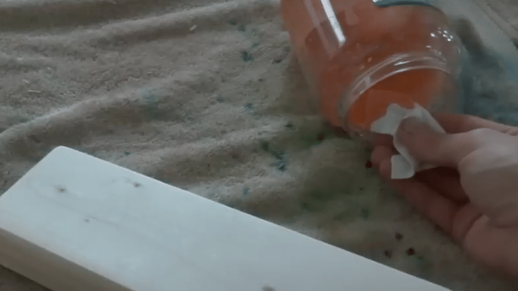 Apply Optional Color or Stain