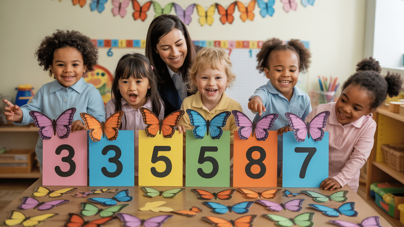 Butterfly Counting with Colorful Cutouts