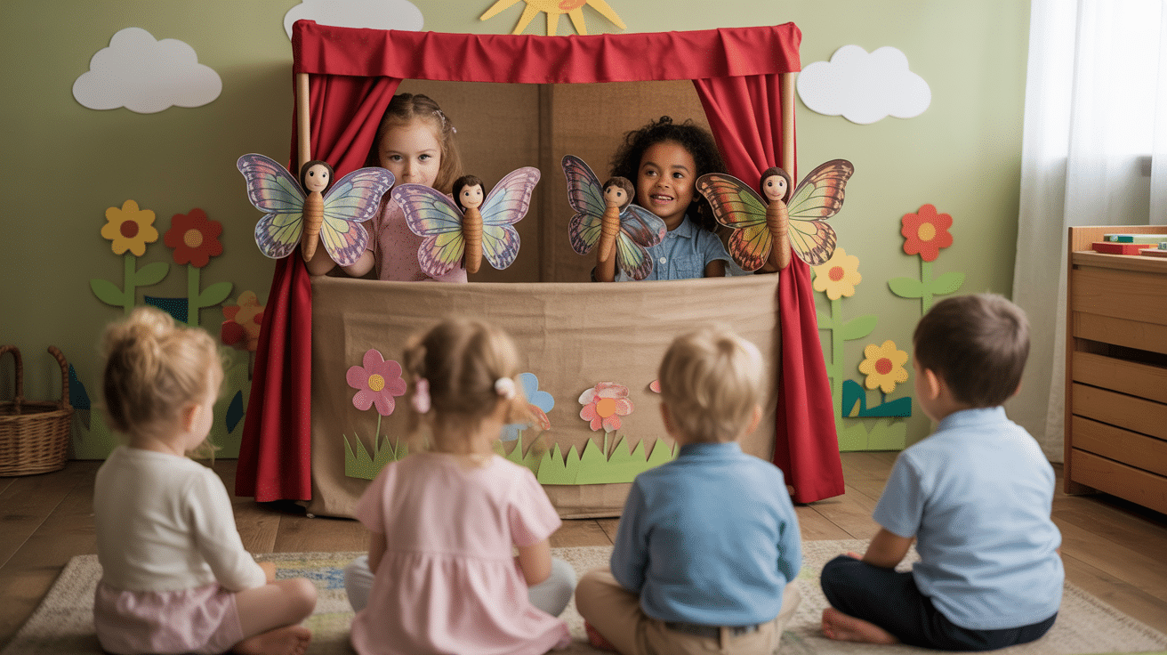 Butterfly Puppet Show