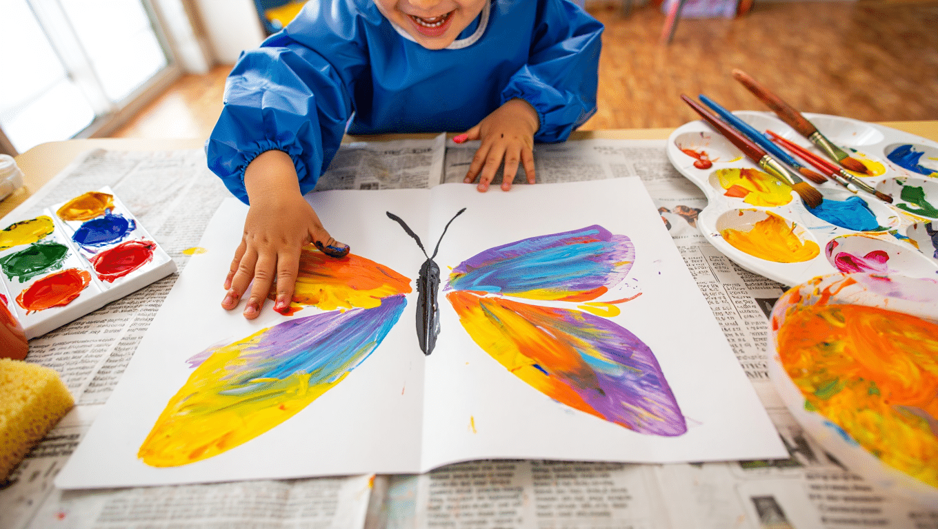 Butterfly Wing Painting