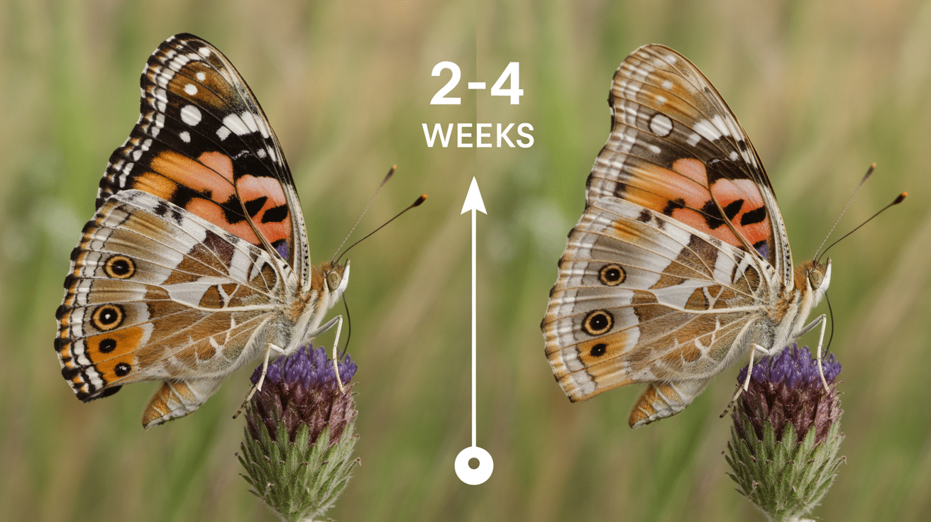 Lifespan Secrets: How Long Do Painted Lady Butterflies Live