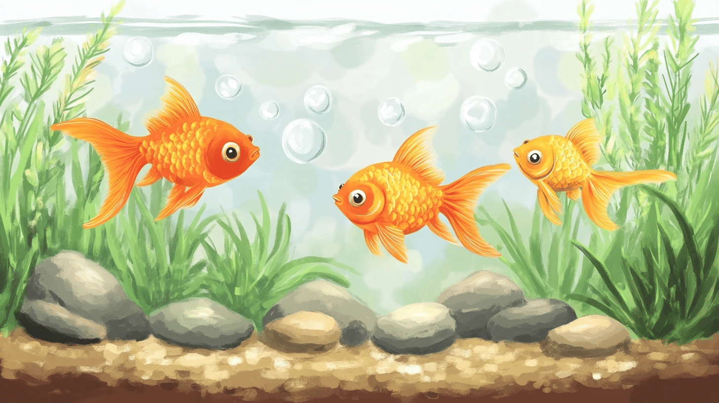 Orange Fish Tank