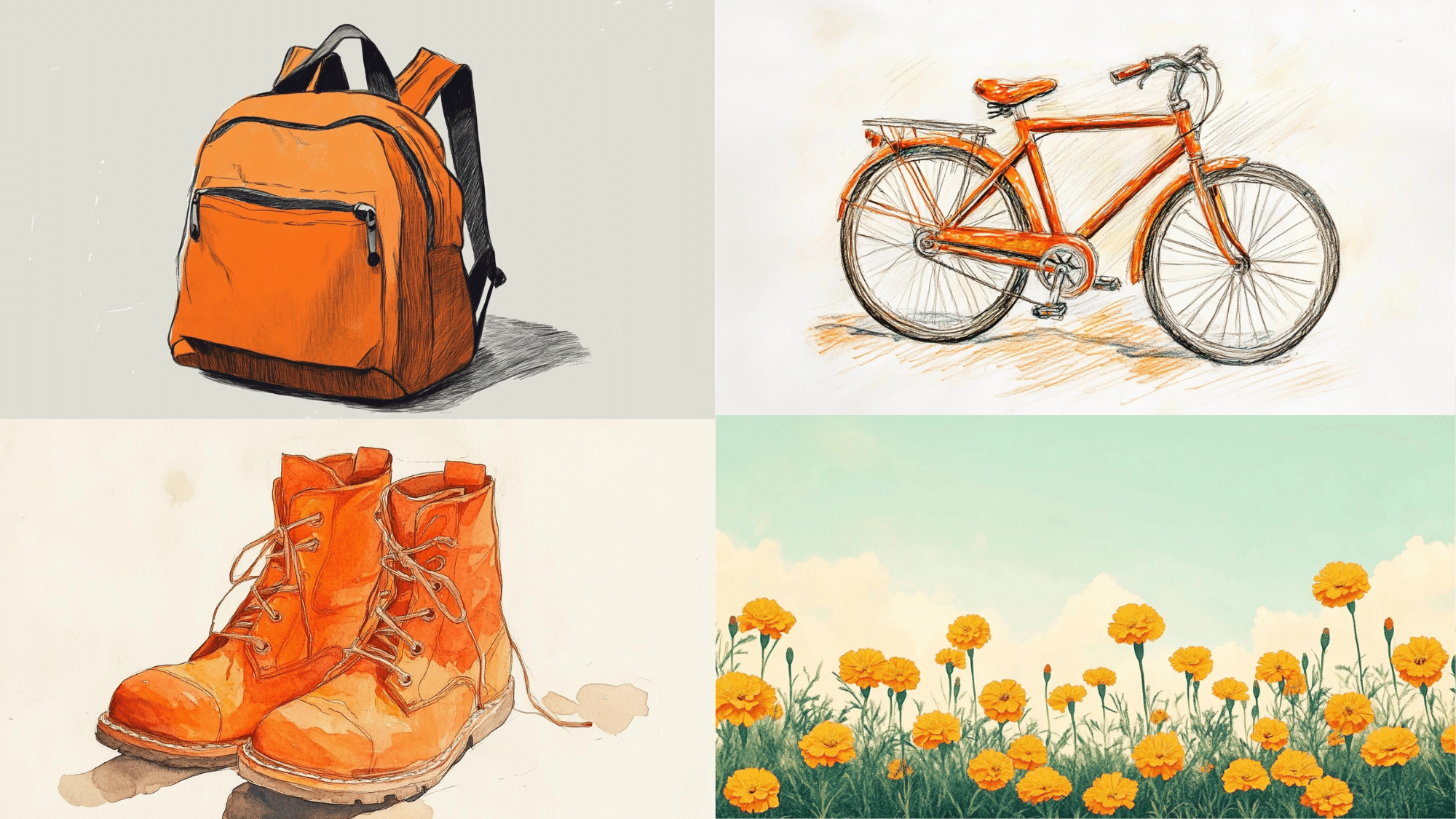 Other Fun Orange Things to draw