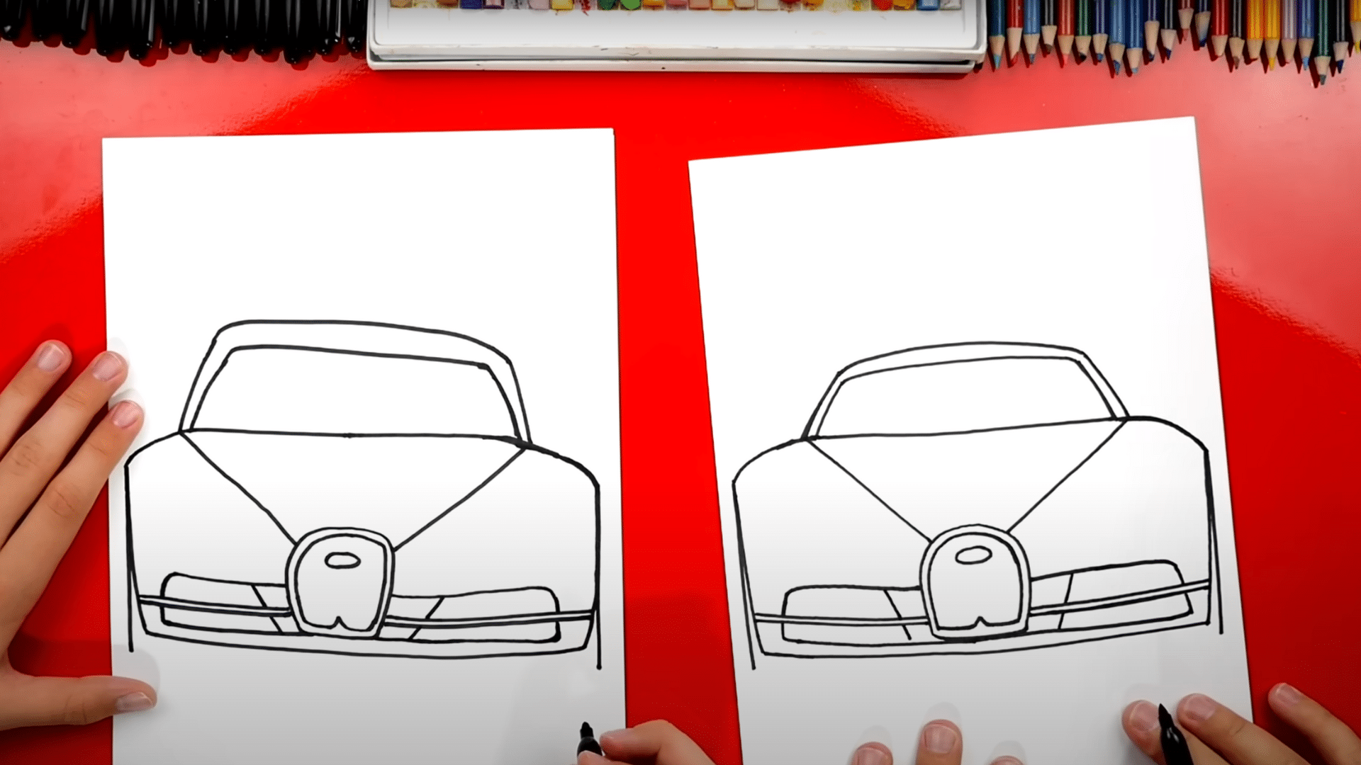 Step_5_Add_Hood_Lines_and_Front_Air_Intakes