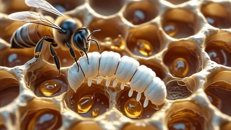 The Hungry Larva - Eating Machine