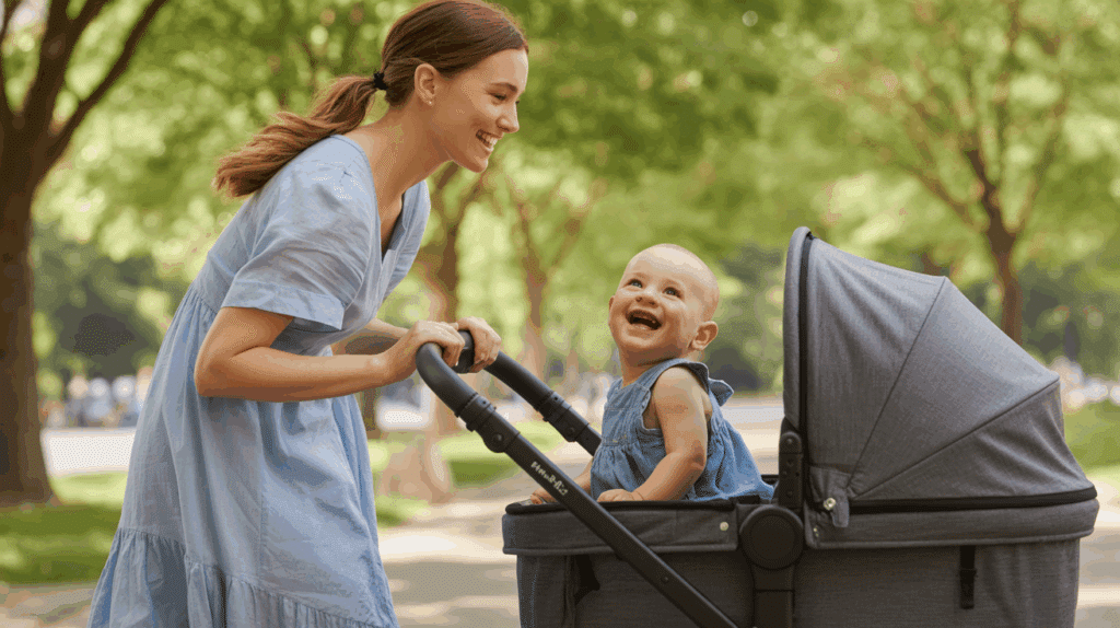 When Can Baby Sit in Stroller: Key Signs They’re Ready