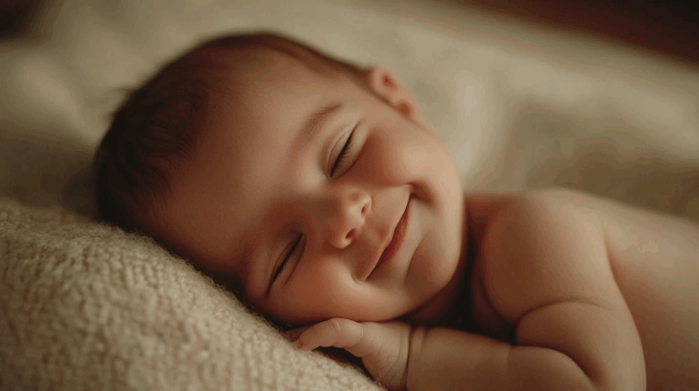 Why do Newborns Smile in Their Sleep? Find Out