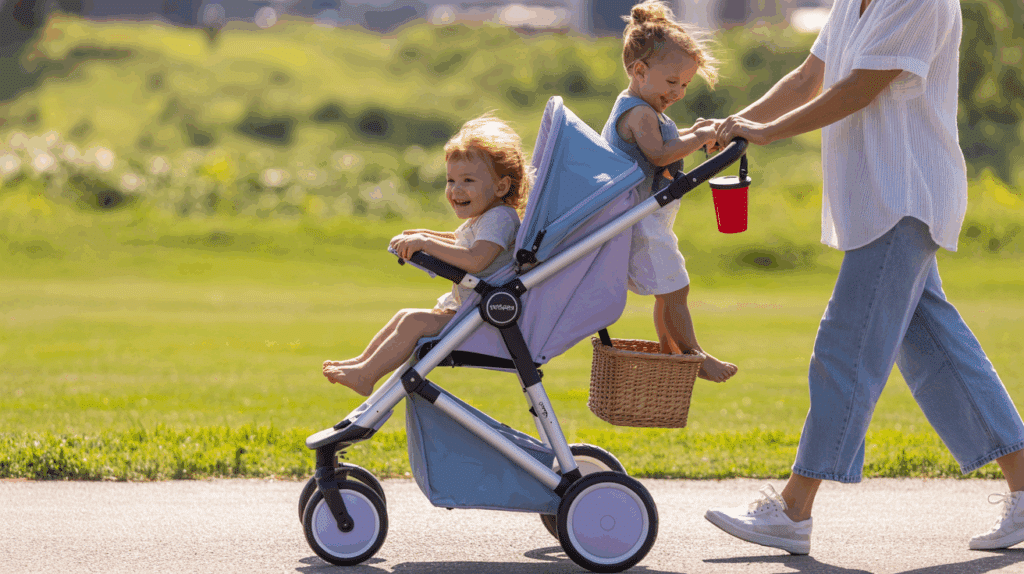best sit and stand stroller