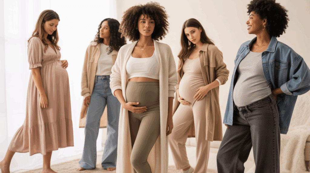 maternity capsule wardrobe