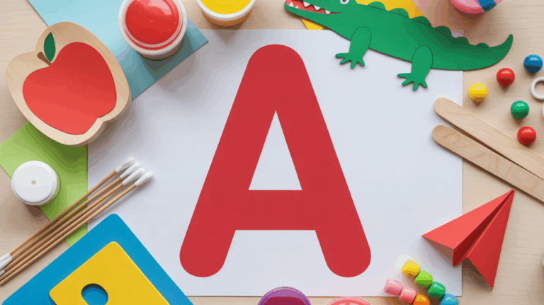 31 Fun Letter A Crafts for Preschoolers to Try