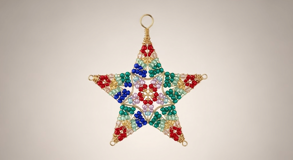 Beaded_Star_Ornaments