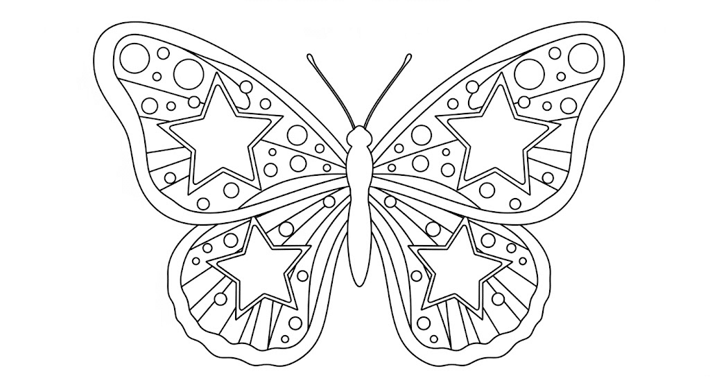 Butterfly_Wings_with_a_Few_Stars_and_Dots_Scattered