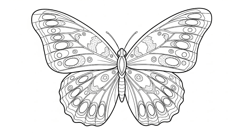 Butterfly_with_Oval_Spots_on_Wings
