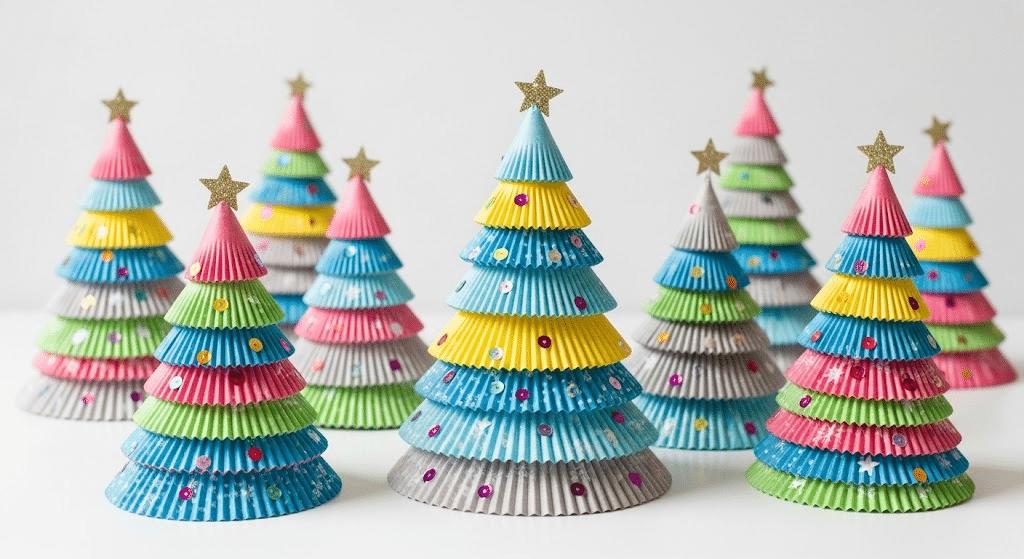 Cupcake_Liner_Christmas_Trees