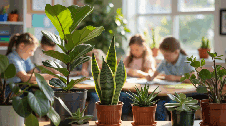 Find Benefits Plus Care Tips for Different Classroom Plants