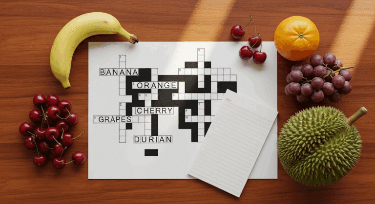 Learn 6 Letter Fruits for Crosswords and Puzzle Solving