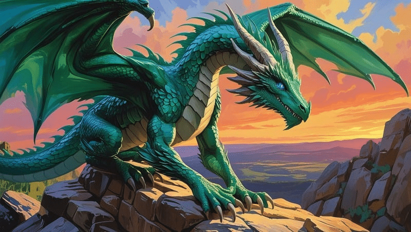 Scary Realistic Dragon Coloring Pages Free PDF