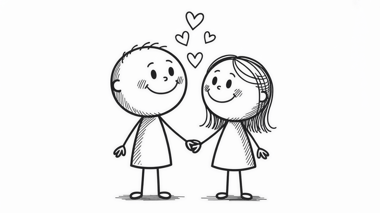 Simple Couple Holding Hands