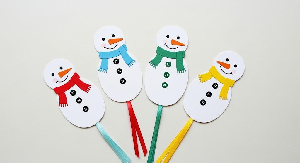 Snowman_Bookmarks