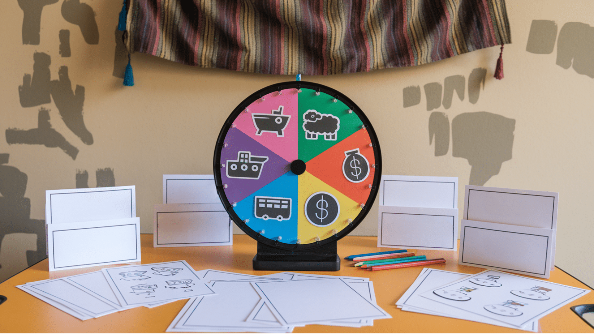 Spin and Say Game