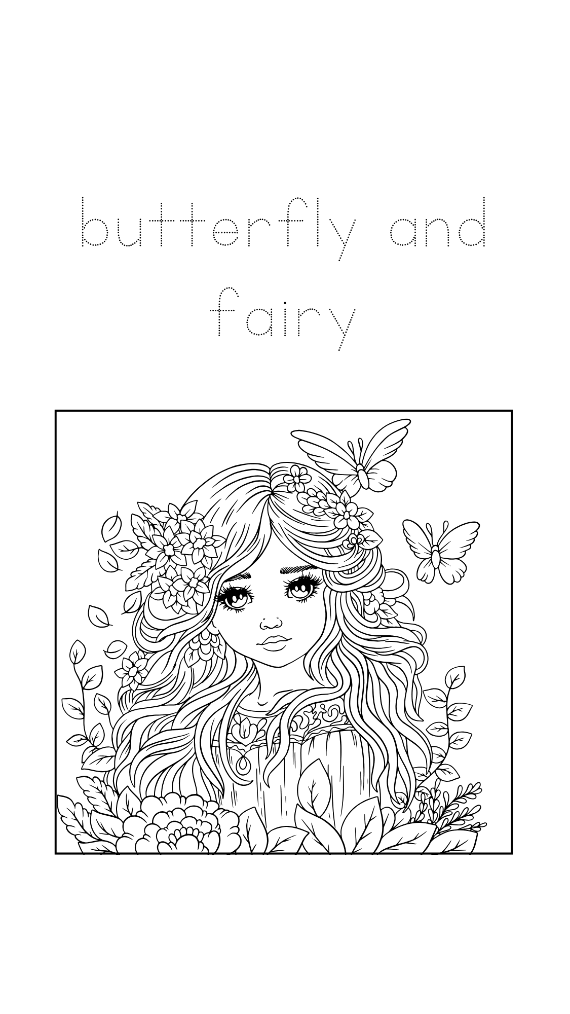 Butterfly and Fairy